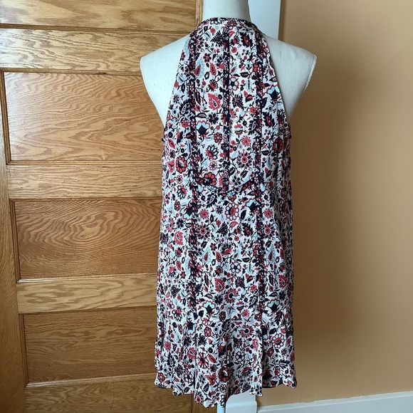 A.L.C. Silk Hadley Floral Mini Dress Size 6 - Picture 6 of 16